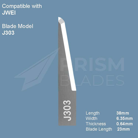 JWEI J303 Tungsten Steel blade for JWEI flatbed cutter.