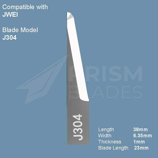 JWEI J304 Tungsten Steel blade for JWEI flatbed cutter.