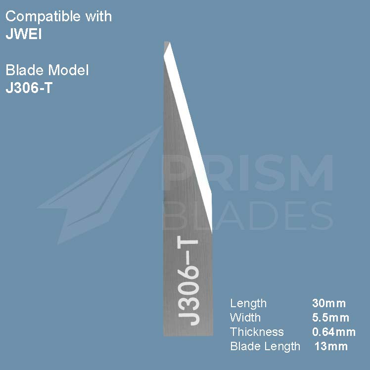 JWEI J306-T Tungsten Steel blade for JWEI flatbed cutter.