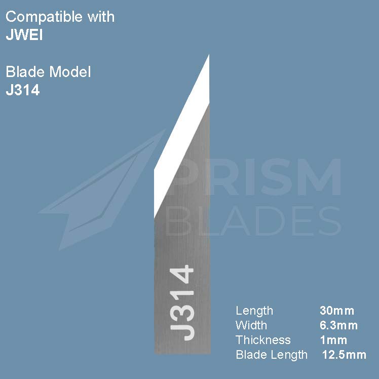 JWEI J314 Tungsten Steel blade for JWEI flatbed cutter.