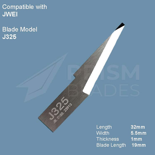 JWEI J325 Tungsten Steel blade for JWEI flatbed cutter.