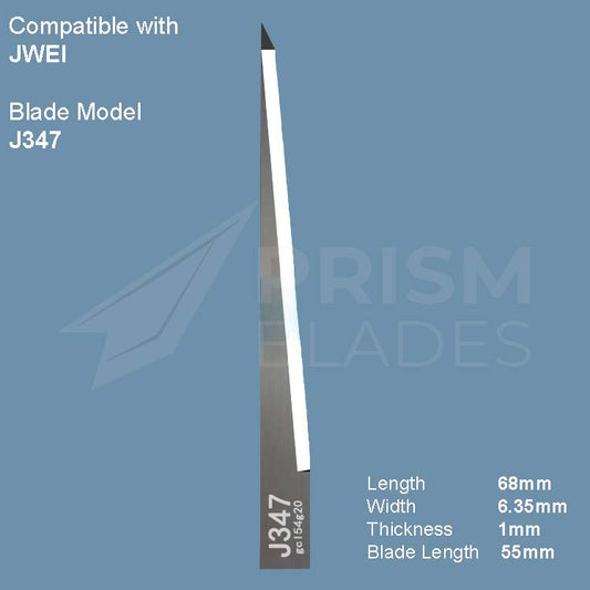 JWEI J347 Tungsten Steel blade for JWEI flatbed cutter.