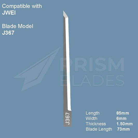 JWEI J367 Tungsten Steel blade for JWEI flatbed cutter.
