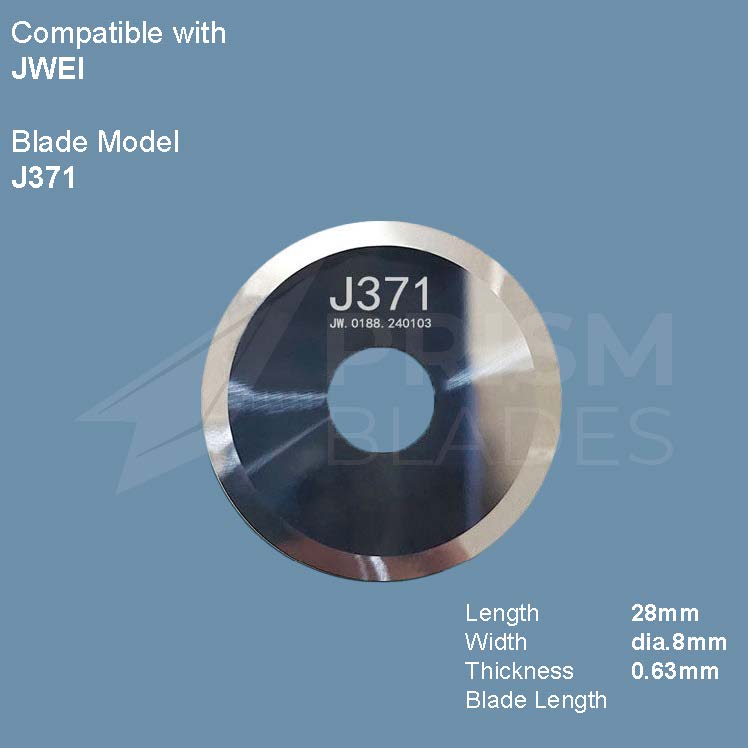 JWEI J371 Tungsten Steel blade for JWEI flatbed cutter.